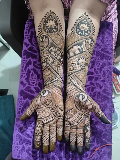 Bridal Mehndi by Krupa Glam Studio